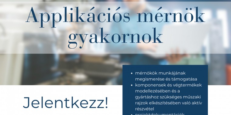 APPLIKÁCIÓS MÉRNÖK GYAKORNOK - PannonDiák Iskolaszövetkezet