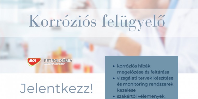 KORRÓZIÓS FELÜGYELŐ - MOL Petrolkémia Zrt.