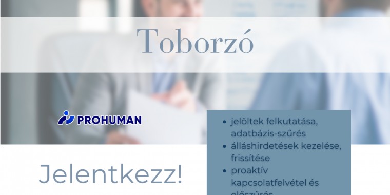 TOBORZÓ - Prohuman Zrt.