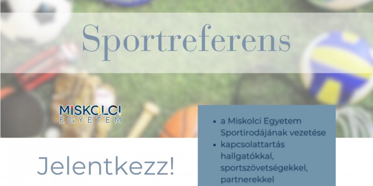 SPORTREFERENS - Miskolci Egyetem