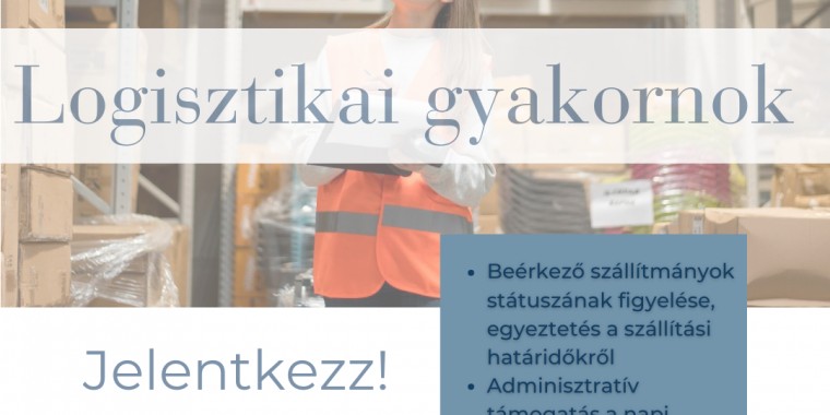  Logisztikai gyakornok
