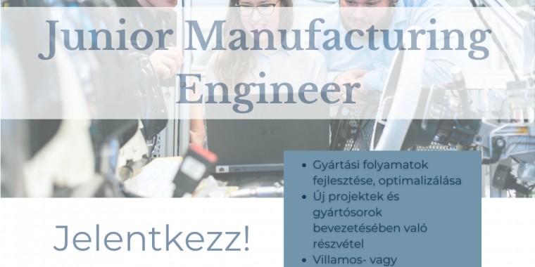 Junior Manufacturing Engineer - LG Magna e-Powertrain Hungary Kft.
